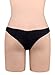 Focussexy Women's 2016 Hot Summer Beachwear Bikini Bottom Thong Swimwear Black S