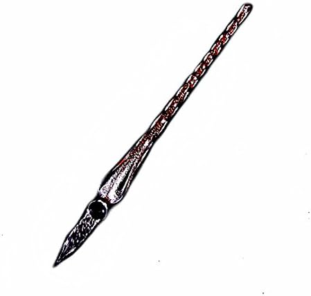 TYtrading Glass Dip Pen Crystal Handmade Vintage Signature Calligraphy Pen (Dark red)
