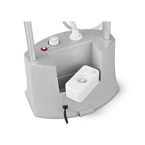 2-in-1 Powerful Professional Clothes Fabric Steamer for Home and Commercial Use, Dual-Use Built-In Iron and Garment Steamer with Fabric Brush, Garment Hanger, and Extra Long Steam Hose.