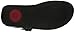 FitFlop Women's The Skinny Cork Leather, Black, 7 M US