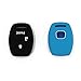 UTSAUTO Rubber Key Fob Cover Keyless Entry Shell Case Fob Rubber Key Skin Cover Fit for Honda Accord Civic CR-V 2+1 Buttons