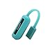 BeneStellar Fitbit Flex 2 Silicone Clip Holder, Silicone Clip Holder Built-in Smart Strong Magnetic Clasp Strap for Fitbit Flex 2,No Tracker (1-Pack Teal)