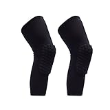 Reachs 1 Pair / 2 Pcs Kneepad Honeycomb Knee Pads Leg Knee Sleeve Protective Pad Support Guard Hexpad
