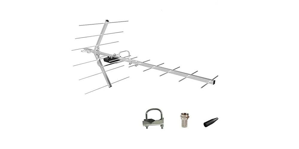 SSL 26 Element TV Aerial HD Digital Freeview Loft/Outdoor Ariel Antenna 4G & 5G