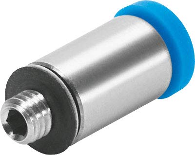 Festo QSM-M3-4-I-R QSM Mini Series Push-in Fitting, Male Thread M3 x 4 mm Tube Connector