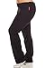 Active Womens Ladies Plus Size Yoga Pants BLK-black 1XL