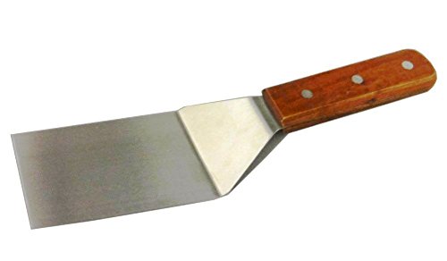 Great Credentials Square End Spatula With Wooden Handle, 7 1/2-Inch