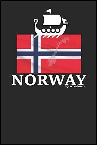 Wikstroem Notes Norway Viking Boat Banner Notebook 6x9 Dot