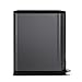 simplehuman 45 Liter / 11.9 Gallon Butterfly Lid Kitchen Step Trash Can, Black Stainless Steel