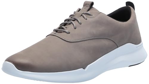 Cole Haan Mens Grand Crosscourt Runox Sneakers, Grey Nubuck, 8-M US