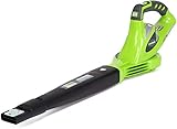 Greenworks 40V 150 MPH Variable Speed Leaf Cordless Blower, Battery and Charger Not Included 24282