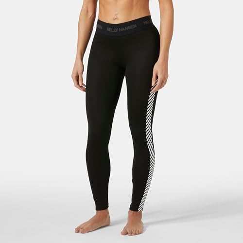 Damen W HH Lifa Pant, Schwarz, M