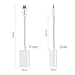 Lightning Cable Splitter,iphone Dual Charger And Headphone jack,iphone Charger Splitter,[2018UPGRADED],KXFTOP,iPhone7/8/X Adapter Splitter,Dual Lightning,iphone Dongle Splitter