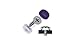 CRL Black Flat Large Snap Cap Screw Covers - Package of 100
