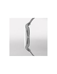 Reloj de titanio para hombres Skagen con detalles en naranja