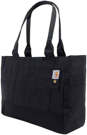 Amazon.com: Carhartt Classic Vertical Open Tote Bag, Durable Water