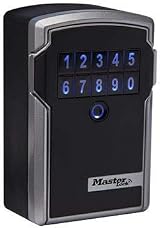 Master Lock Smart Connected Key Safe Wall Mount Bluetooth or Code view 4