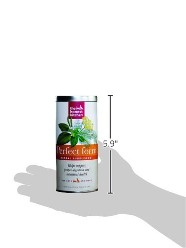 THE HONEST KITCHEN HUMAN GRADE PERFECT FORM HERBAL DIGESTIVE SUPPLEMENT FOR DOGS & CATS, 3.2 OUNCES