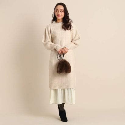 Amazon Co Jp Anatelier Bon Mercerie ボンメルスリー ワンピース ドレス 服 ファッション小物