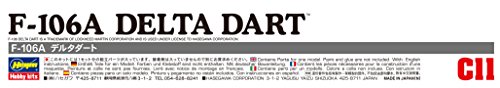 Kit Modèle Hasegawa 1/72 F-106A Delta Dart US Air Force Bicentennial - Réf. 02402 Neuf