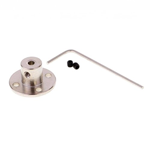 3-14mm High Hardness Electroplate Steel Flange Shaft Coupling Rigid Flange Coupling Motor Guide Shaft Axis Bearing Stevlogs