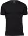 Calvin Klein Men's Undershirts Cotton Stretch 2 Pack Crew Neck Tshirts, Black, Small