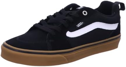 Vans filmore, tênis masculino, lona de camurça preta, 42 eu
