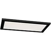 AFX Lugano 24"x12" LED Linear Flush Mount - Black