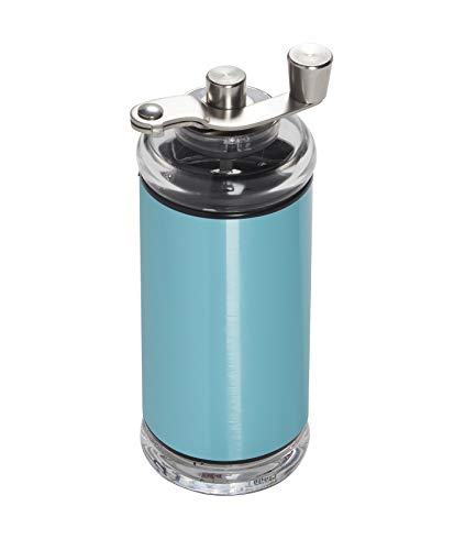 Copco Kompakte Kaffeemühle, manuell, verstellbar, 16,5 cm, Aqua