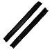 Black Stove Counter Gap Covers, Flexible Silicone Gap Caps, Seal the Gap Next to your Stove, McClure's Gap Seals, Set of 2