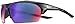Nike Terminus M Rectangular Sunglasses, Matte Black/White, 76 mm