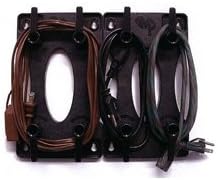 Cord Caddy Cable Organizer Black-by Cord