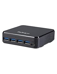 Interruptor de uso compartido de periféricos USB 3.0   4 USB 3.0 x 4 Computadoras   Mac   Windows   Linux   Interruptor USB A   B   Interruptor USB