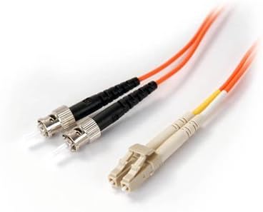 1M LC-ST 62.5/125 Multimode Duplex Fiber Jumper Zipcord Cables (OM1)