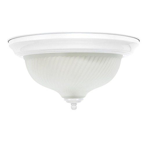 White 2Light Flushmount White Flush Mount Ceiling Light Fixtures