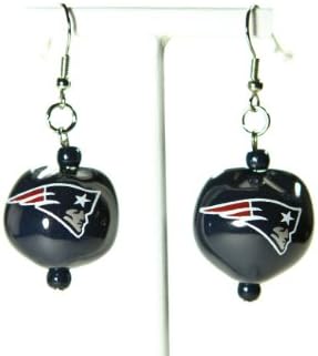 NFL New England Patriots Go Nuts Kukui Nut Earrings