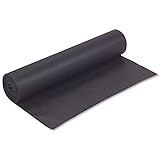 Pacon Rainbow Lightweight Duo-Finish Kraft Paper Roll, 3-Feet by 1000-Feet, Black (PAC63300)