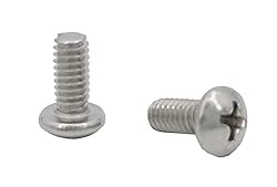 FixtureDisplays® 8-32 X 3/8" Stainless Pan Head
