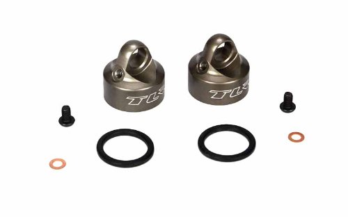 Team Losi Bleeder Shock Caps Alum (2): 22/22T