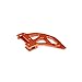 JFG RACING Orange CNC Aluminum Rear Disc Brake Guard for SX EXC XC XCW SXF XCF XCF-W EXC-F TE125 TE250 TE300 Motorcycle Dirt Pit Bike