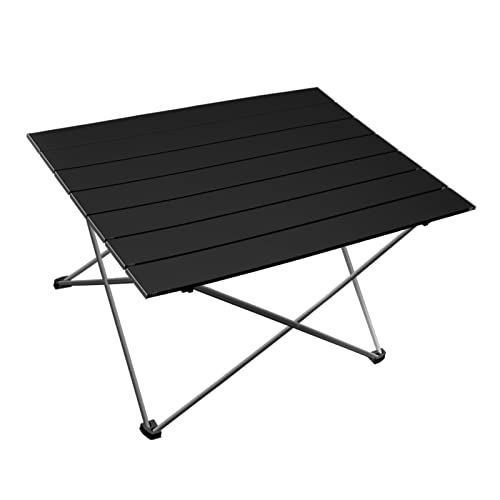 Porlae Camping Table Folding Camping Table Portable Aluminum Beach