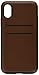 Nomad Wallet Case for Apple iPhone X - Brown