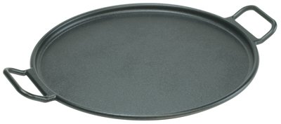 Lodge Mfg P14P3 Cast-Iron Pizza/Bake Pan, Pre-Seasoned, 14-In. Diam.