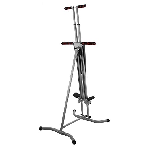 Happy Exercise Climber Stepper Cardio Climber Machine LCD Climbing System Vertical Climber Fitness Workout (plastic board) - Thumbnail 2