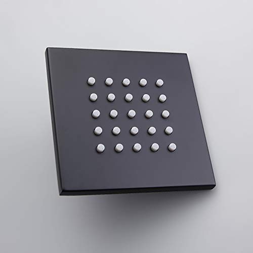 JiaYouJia 16'' Thermostatic Ceiling Mount Rainfall Shower System with