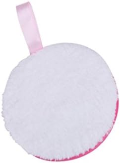 Round makeup remover towel,Moreocme Microfiber Cloth Pads Remover Face Cleansing Makeup (Pink)