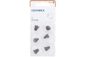 GENERIC Connexx Sleeve 3.0 Vented – Extra Small Hearing Aid Domes – Comfortable Fit for Clear Sound – Formerly Siemens Compatible