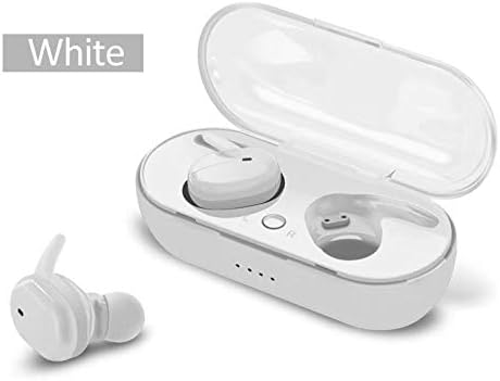 DANMEI TWS4 Bluetooth Earphone, Smallest Bluetooth 5.0 Wireless headset Support Sports Car with 300mAh Charging Box- Double Earbud