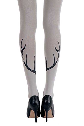 light grey opaque tights