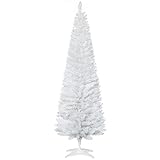 HOMCOM 6' Artificial Pencil Christmas Tree, Slim
